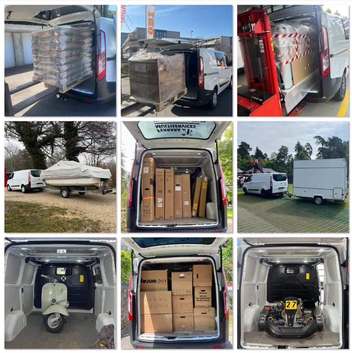 Chargement de camion